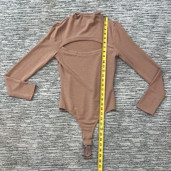 NWT ASTR The Label See Me Bodysuit Nude Small - Picture 7 of 14